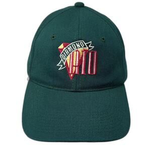 Young An Diamond Rio Band Hat Green Red Baseball Cap Fitted One Size Embroidered